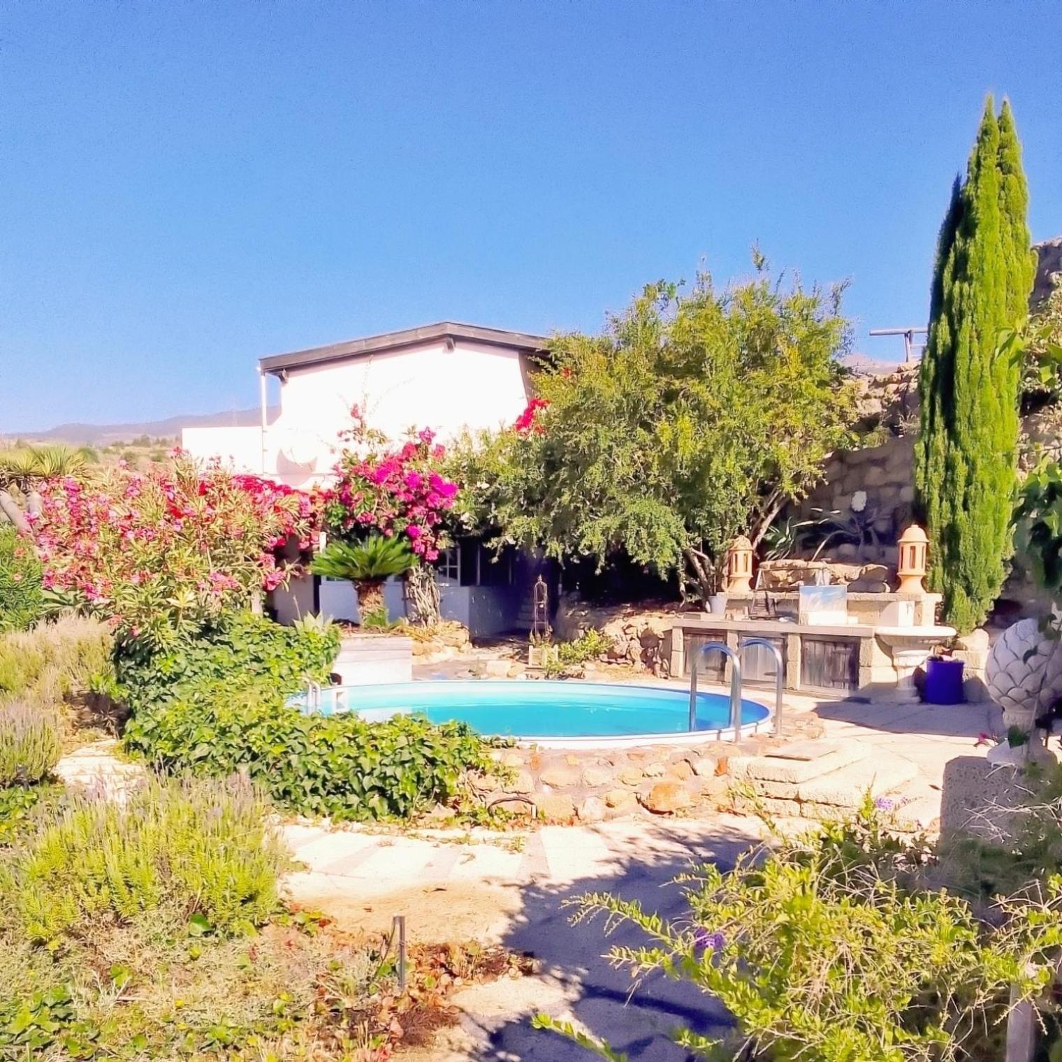 -Casa Azul-Arico Viejo La Sabinita - Baden, Wandern, Klettern, Individualurlaub Jenseits Des Massentourismus, Villa Екстериор снимка